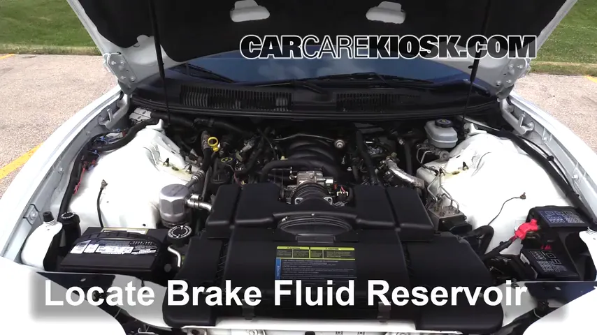 1999 Pontiac Firebird Formula 5.7L V8 Convertible Brake Fluid
